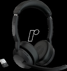 25599-999-999 Headset, Evolve2 55, Link380a, MS, Stereo
