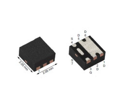 MOSFET P-kanałowy 9 A PowerPAK SC-70 30 V SMD