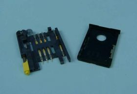 GN.CZYTNIKA KART SIM 6-PIN Z KLAPKĄ