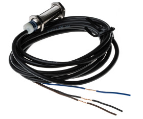 Czujnik zbliżeniowy M12 Indukcyjny 4 mm Telemecanique Sensors Wpuszczany 12 → 48 V dc długość 53mm Gwintowany