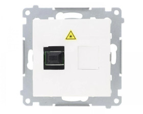 Simon 54 Gniazdo światłowodowe / optyczne pojedyncze DGS1.01/11