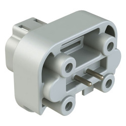 Amphenol AT15-2P-BM03 Header Connector Male Vertical 2POS Shrouded