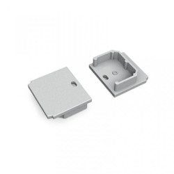 Zaślepka LINEA-IN20 srebrna z otworem /e49900401szt/