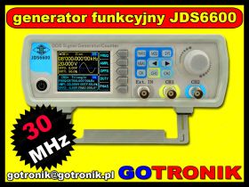 Generator funkcyjny JDS6600 30MHz dwukanałowy