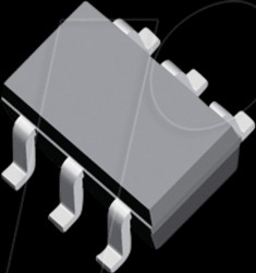 PUMD2 NPN/PNP Silicon Digital Transistors, 50V, 100mA, 0.2W, SOT-363-6