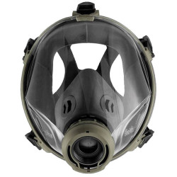 Ekastu 466701 C 701 Respirator, Olive/Black, Full-Face, EN 136 Certified