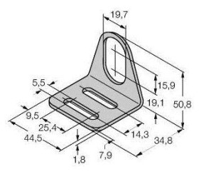Turck 6945004 Kątownik mocujący MW-18 1 szt.