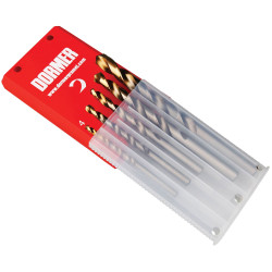 Dormer A08910 Set A002 HSS TiN Coated Jobber Drill Set of 5 4.0-10.0