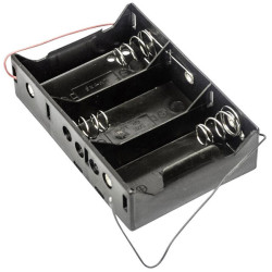 MPD BH3DW Battery Tray 3x D Battery Holder 107x71x28mm High-Quality