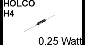 Holco H4 precision high tolerance resistors