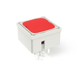 Klosz do przycisku dotykowego 1NO 250mA 15mm PCB