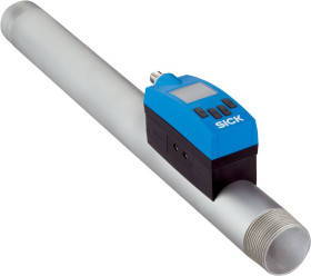 Czujnik przepływu 37,7 l/min → 7539,8 l/min Czujnik przepływu Okrągłe złącze 48,3 mm