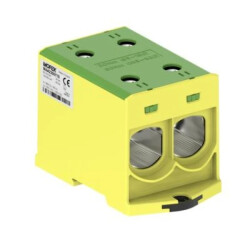 Złączka 300-2 żółto-zielony 2xAl/Cu 95-300mm² 1000V AC/1500V DC Zacisk uniwersalny MAA2300Y10