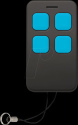 SUPRF007 Multifrequency fixed code remote control, 280 MHz/868 MHz