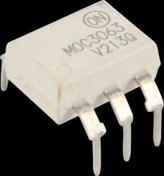 MOC3063TVM Optotr + ZCD 7.5 kV 600 V 5 mA DIP6