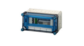 Skrzynka modułowa Mi, IP 65, wlk.1 - 1x9 modułów, z zaciskami Fixconnect Mi 1109 20001035