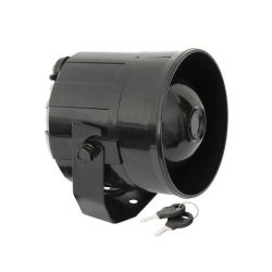 Syrena alarmowa z aku. 1-TON BS37-BS38 duża