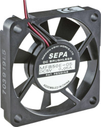 SEPA MFB50E05 Wentylator osiowy 5 V/DC 10.1 m³/h (D x S x W) 50 x 50 x 10 mm
