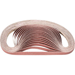 PFERD 45002508 Sandpaper belt grit 80 520x12mm 100 pcs universal use
