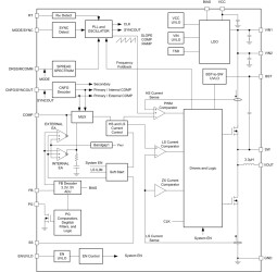 65V, 6A high-power density buck module with mitigated interference and noise technology