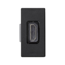 K129B/14 szary grafit Gniazdo K45/2 HDMI