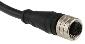 Przewód czujnik-siłownik ze złączem Złącze M12 liczba rdzeni 5 długość 5m Rodzaj A Żeńskie