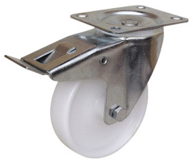 Koło samonastawne średnica kabla 150mm Płyta Guitel Hervieu 175kg wysokość całkowita 150mm