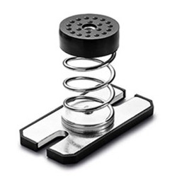 Podstawka antywibracyjna M8mm średnica 55mm Montaż sprężynowy