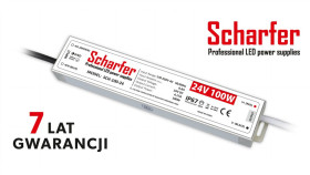 Zasilacz Led Hermetyczny 24V 100W Scharfer 7Y