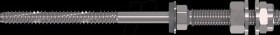 61091/9 RSB-Z solar fastener with EPDM washer 19 mm, 8.0/M10 X160/50, 20