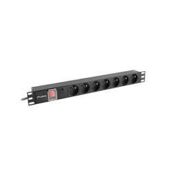 Lanberg Listwa Zasilająca Rack PDU 19&quot; 230V 2m Czarna