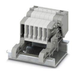 Złącze do montażu na szynie DIN Phoenix Contact poziomy: PojedynczyWciskane PPC 1.5/S-NS/9 17.5A 500 V
