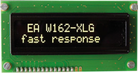 OLED display including controller, EA W162-XLG