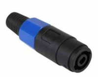 GSPEAK4T-GK Gniazdo głośnikowe SPEAKON na kabel 4p