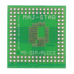 Adapter PLCC DIP. Płytka uniwersalna prototypowa DIP/PLCC2