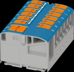 1019609 PTVFIX 6/12X2.5 distributor block, blue