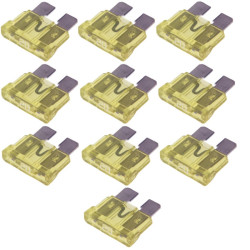 MTA 20A Bezpiecznik płytk.zestaw 10szt. płytkowy