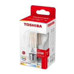 TOSHIBA LED FILAMENT A60 E27 7W 2700K/10szt./