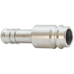 Insertion grommet, L 49 mm, 35 bar, steel, galvanized, for jacks, 107455