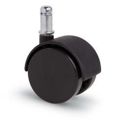 Koło samonastawne średnica kabla 50mm Pojedyncza śruba RS PRO 40kg wysokość całkowita 66mm