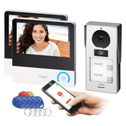 Zestaw VIDEODOMOF.PAVONIS MULTI Wi-Fi 2-abon. 7" RFID FullHD TUYA