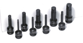 Nasadka udarowe, gniazdo: Głęboka nasadka udarowa, rozmiar: 13mm, rozmiar: 1/2 cala, dł. 78 mm