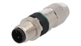 7000-12491-0000000 Wtyk Prosty M12, P4 Z Kodowaniem A-Devicenet / Canopen, Na...