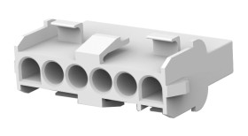 Obudowa złącza 6-pinowe -rzędowe raster: 6.35mm TE Connectivity Żeński Universal MATE-N-LOK Złącze Centerline z