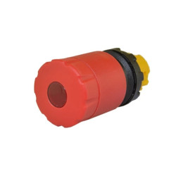 Napęd przycisku sterowniczego serii CP, dłoniowy bezpieczeństwa, awaryjny, odblokowany przez obrót, podświetlany T0-CPDES30