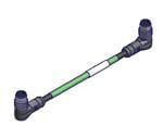 Kabel Ethernet długość 8m Z zakończeniem TE Connectivity TPU