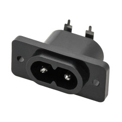 GNIAZDO AC 250V ÓSEMKA MONTAŻ W DRUK / PANEL MĘSKIE /667