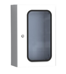 Szafka ścienna rozdzielcza 415 mm 315 mm 170mm Poliester wzmacniany włóknem szklanym nVent HOFFMAN