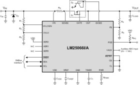 2.9-V to 17-V hot swap controller with I2C and PMBus with Intel node manager