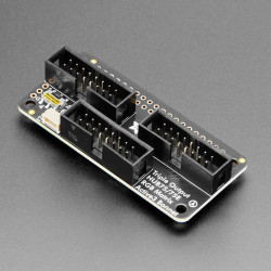 Adafruit Triple LED Matrix Bonnet for Raspberry Pi - for HUB75